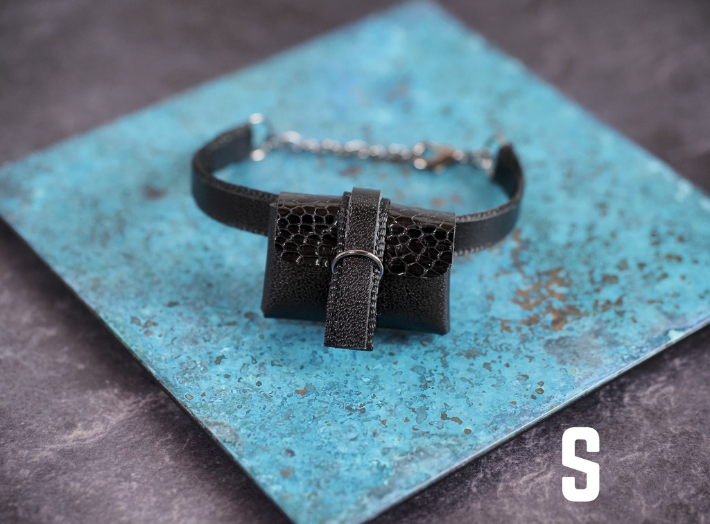 leather bodybag -straight- exotic