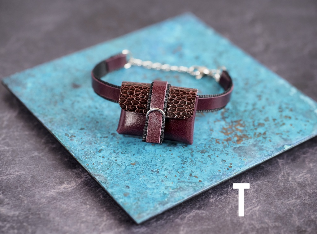 leather bodybag -straight- exotic