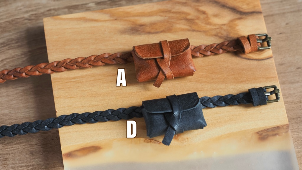 leather bodybag -straight- vintage