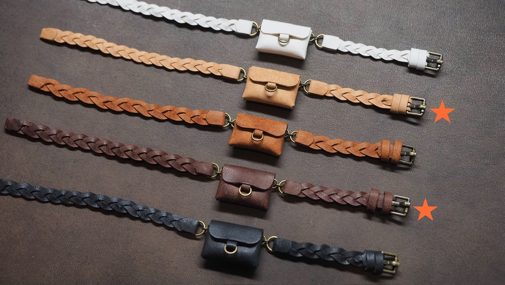 leather bodybag -20% wood