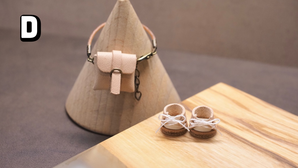 leather square bag & leather shoes set for UPASANs