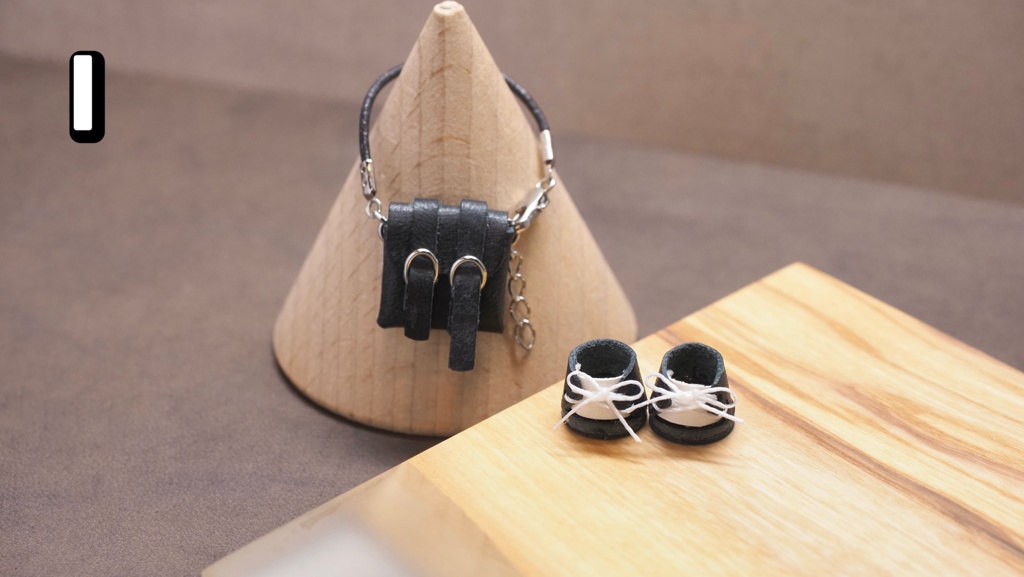 leather square bag & leather shoes set for UPASANs