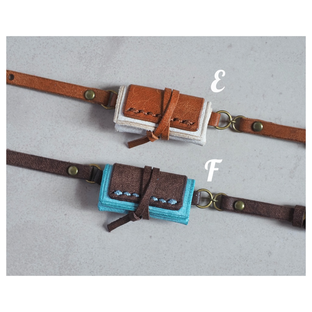 leather bodybag -stitch-