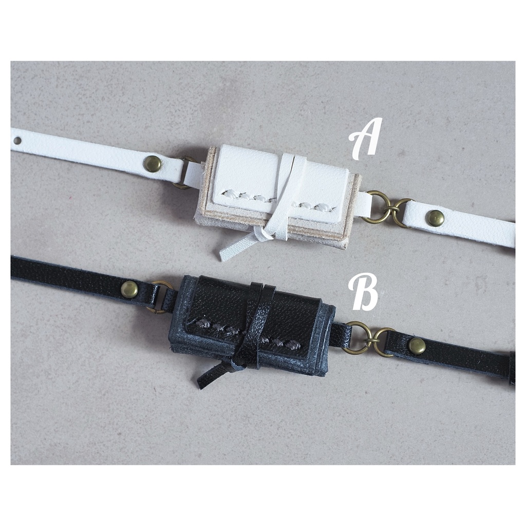 leather bodybag -stitch-