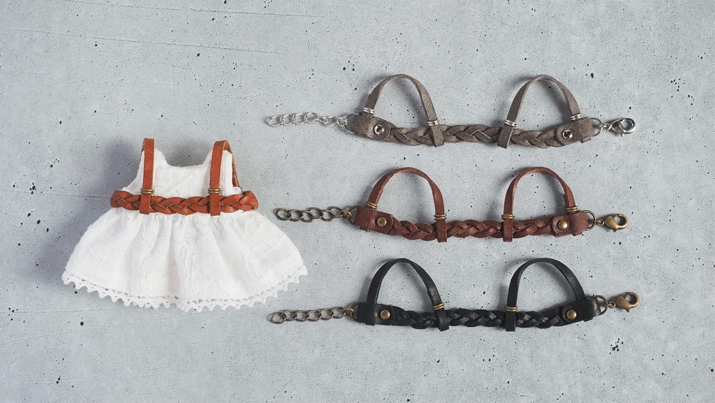 leather harness for puni