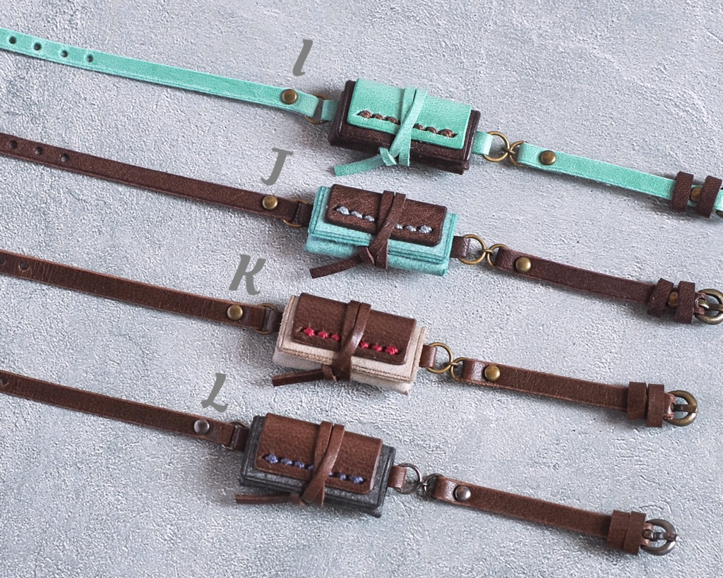 leather bodybag -stitch- (大きめsize)