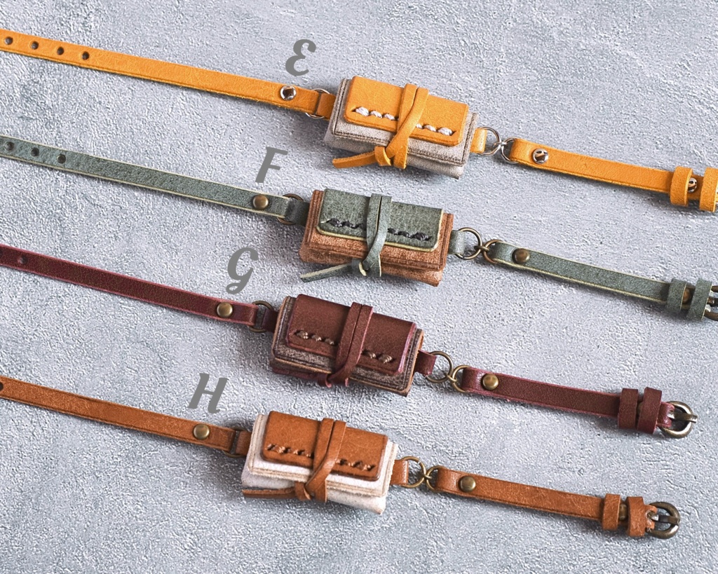 leather bodybag -stitch- (大きめsize)