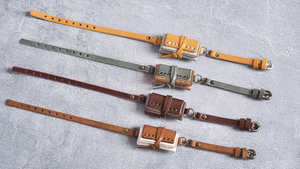 leather bodybag -stitch- (大きめsize)