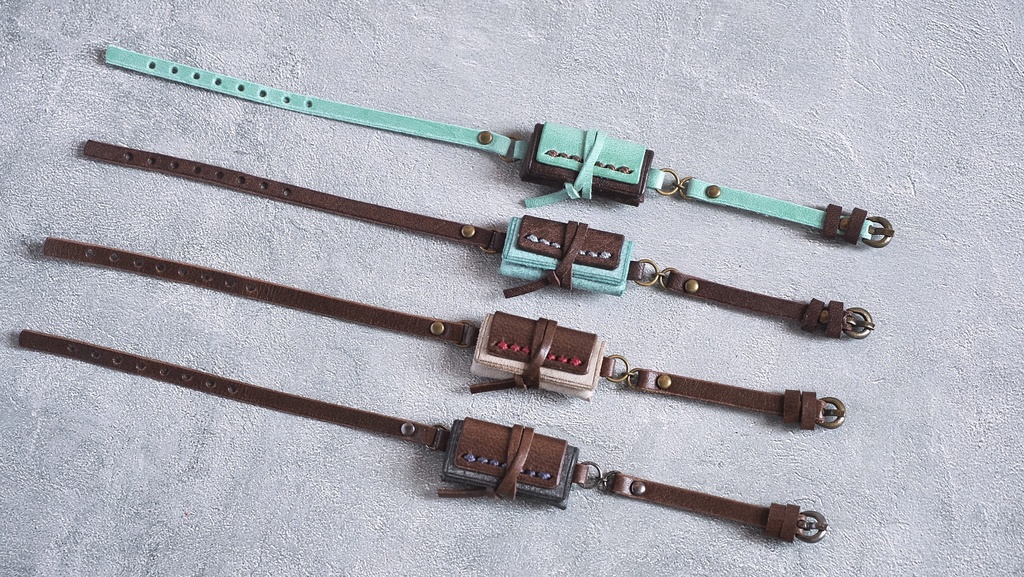 leather bodybag -stitch- (大きめsize)