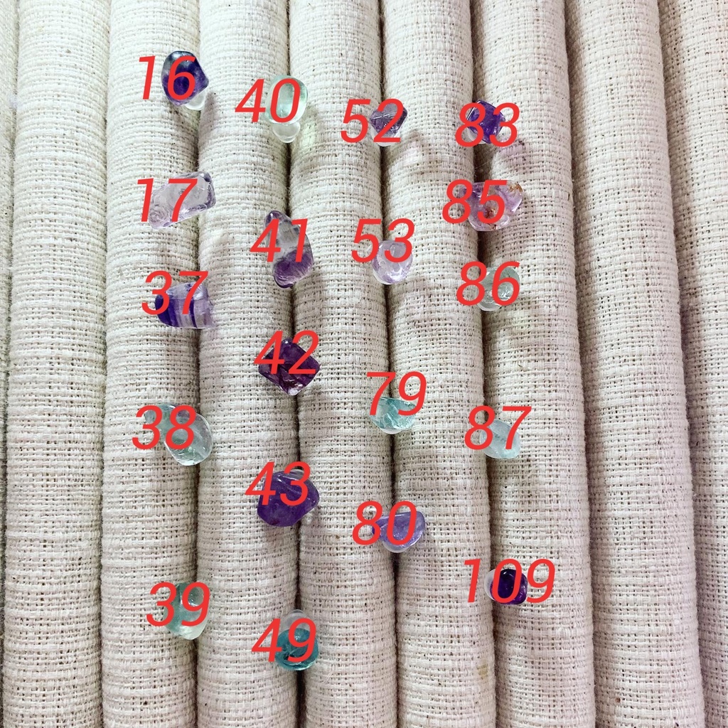 天然石⭐︎フローライト⭐︎樹脂ピアス⭐︎片耳ピアス⭐︎カードリーディング⭐︎1/2