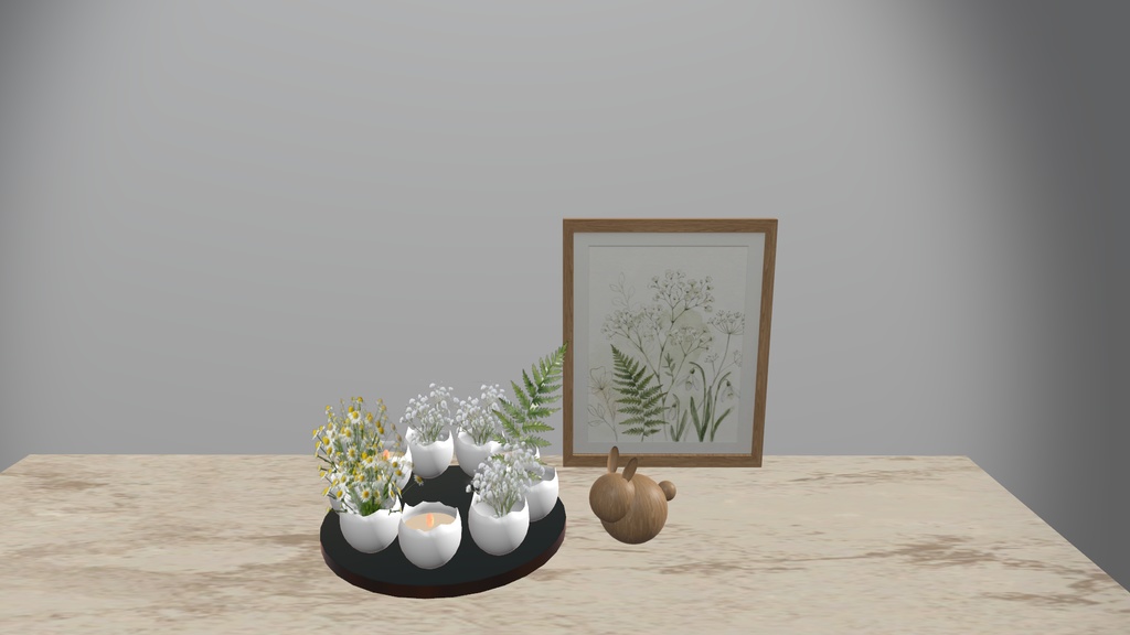 【VRChat向け】春を彩るデコレーションセット -Spring Decoration Set-