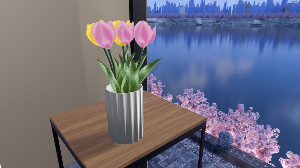 【VRChat向け】春を彩るデコレーションセット -Spring Decoration Set-