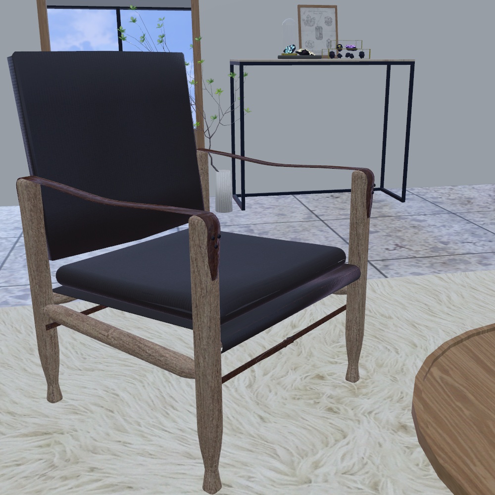 【VRChat想定】座れる!ラウンジチェア(5色セット/VRCStation設定済み)