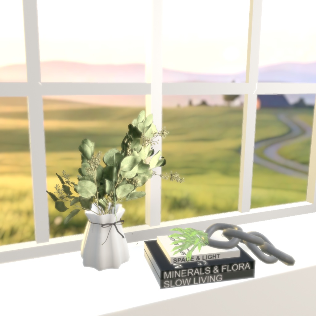 【VRChat想定】インテリアデコレーションセット interior decoration set