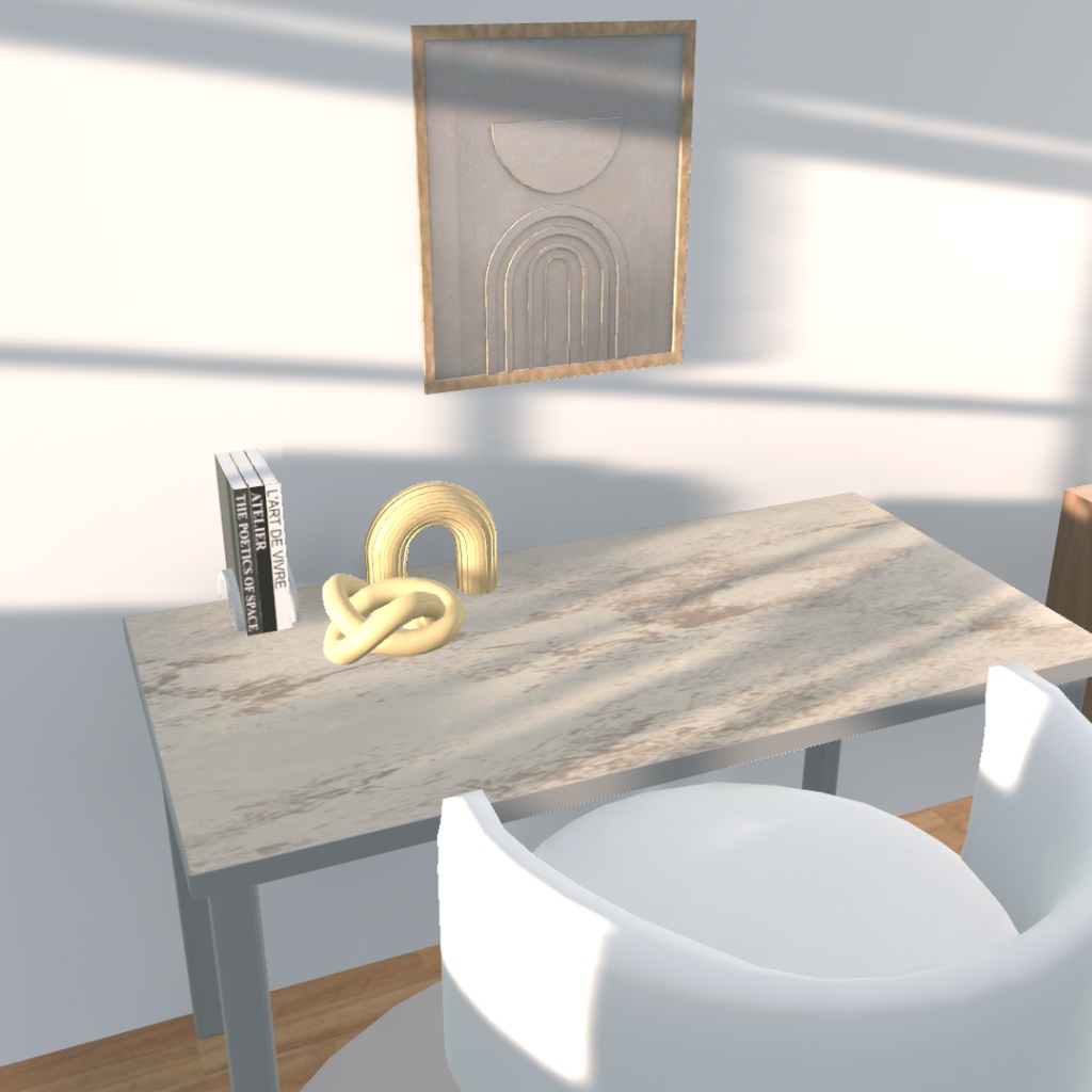 【VRChat想定】インテリアデコレーションセット interior decoration set