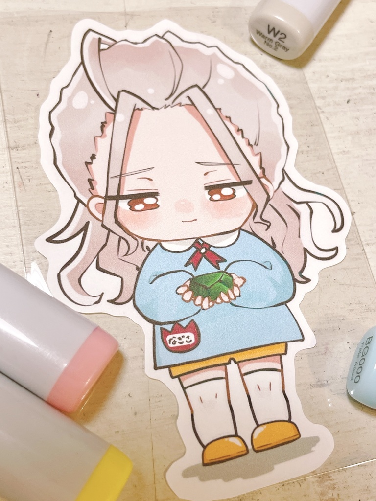 もじもじくんシール①