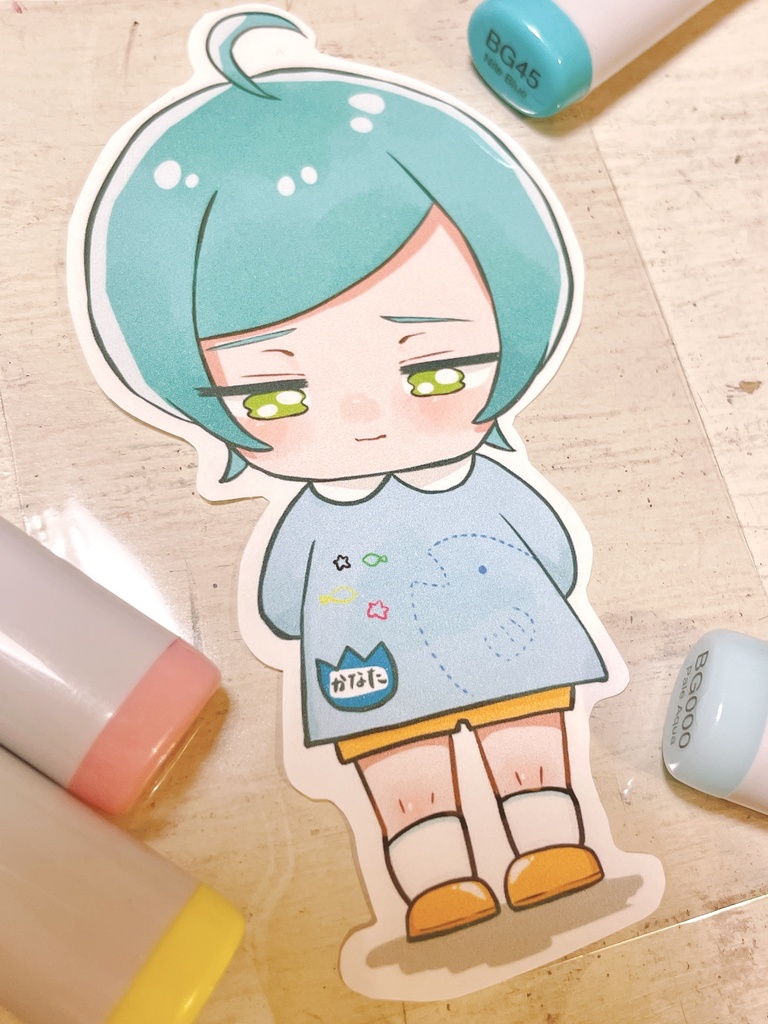 もじもじくんシール①