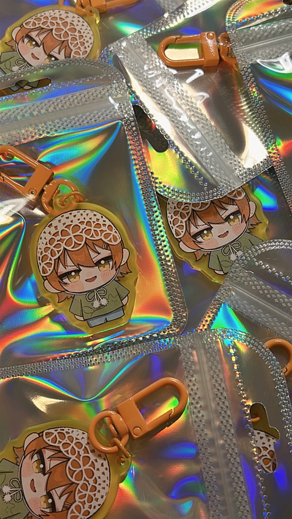 がくアクリルキーホルダー＊ボンネット