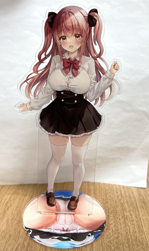 【オリジナル】むっちりニーソちゃんアクリルスタンド