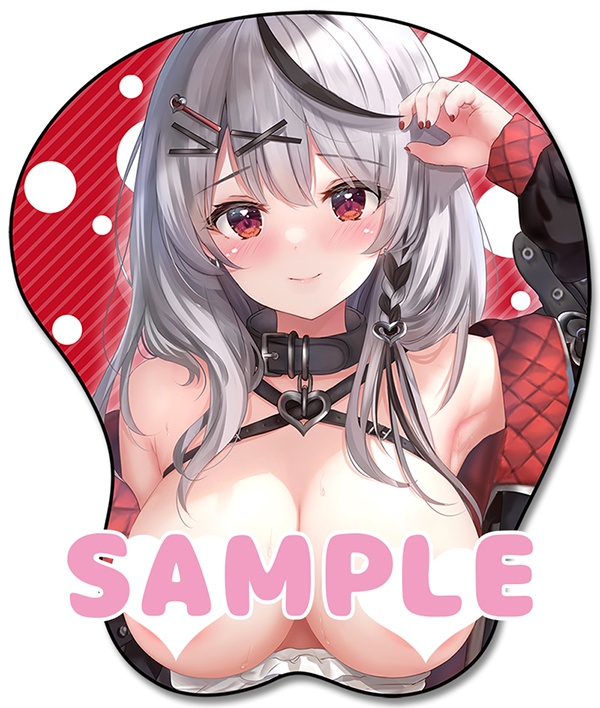(再販)さか〇たおっぱいマウスパッド(乳首パーツ付き）