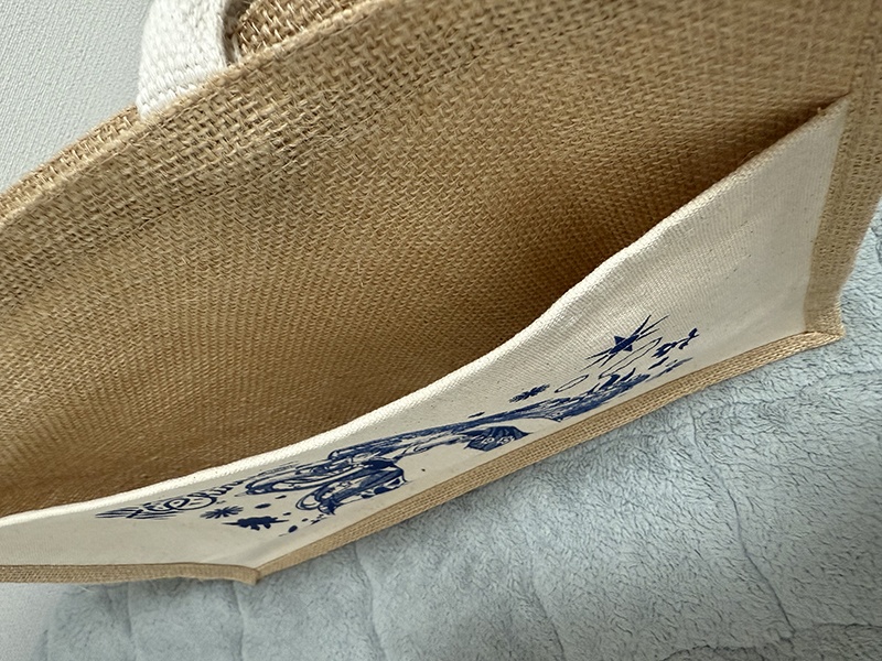 (C106)チノちゃんジュート&キャンバスポケットトート