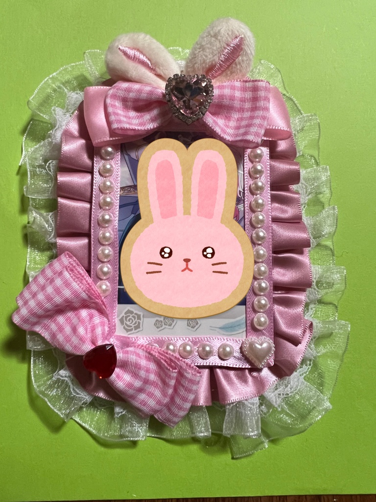硬貨ケース うさぎ　ぴんく