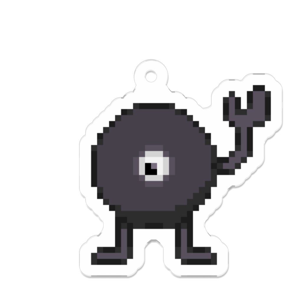 ベノムドットアクリルキーホルダー