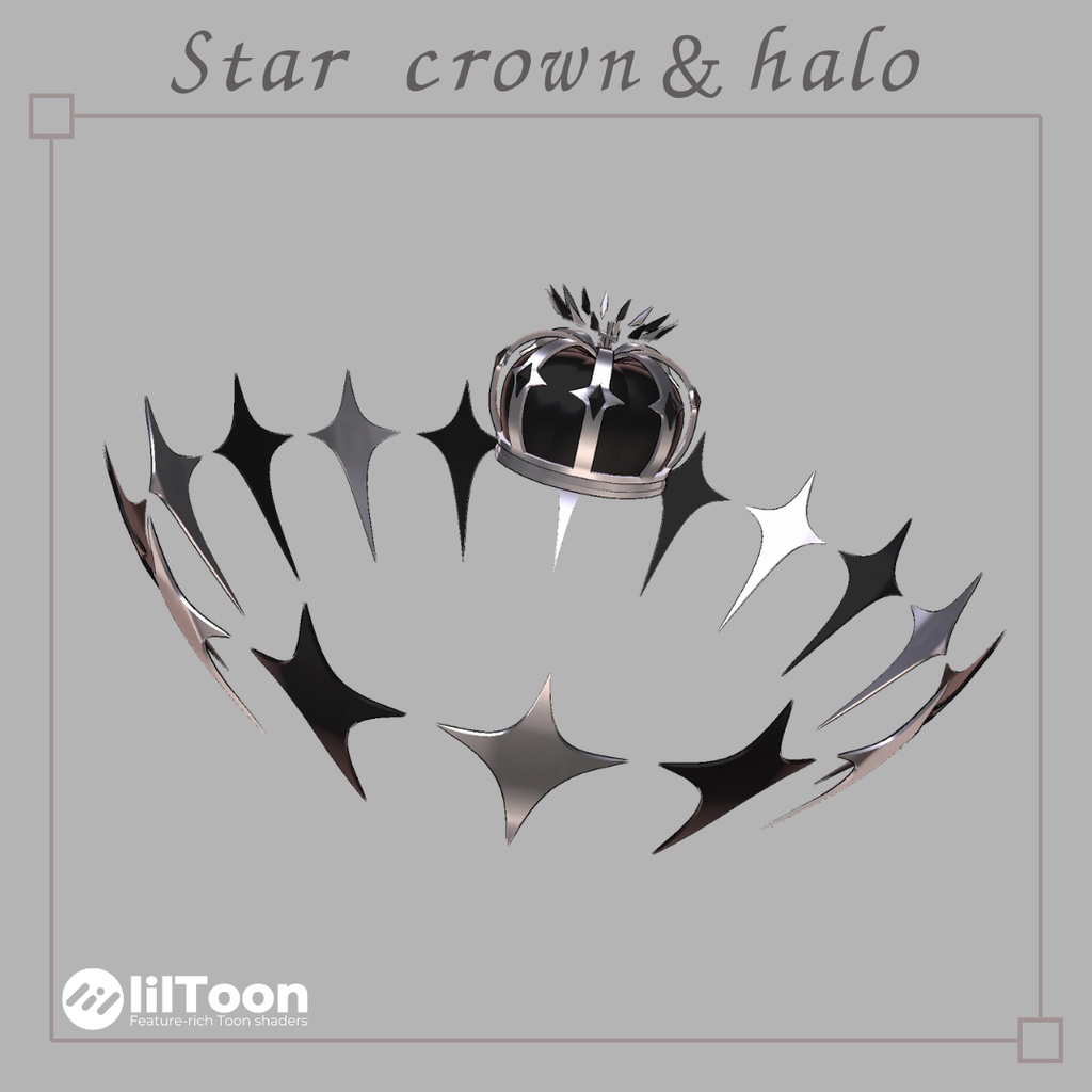 【無料/free】Star crown＆halo