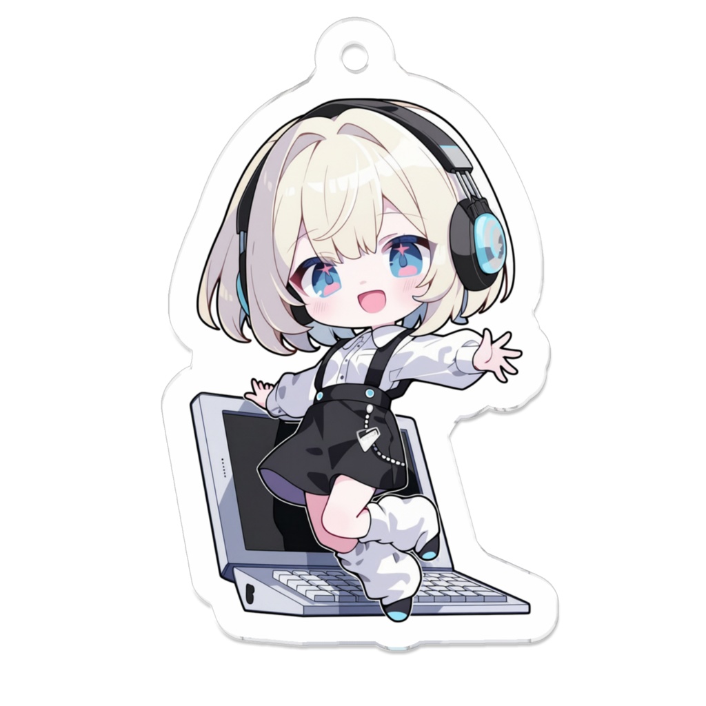 パソコンRev.ちゃん アクリルキーホルダー