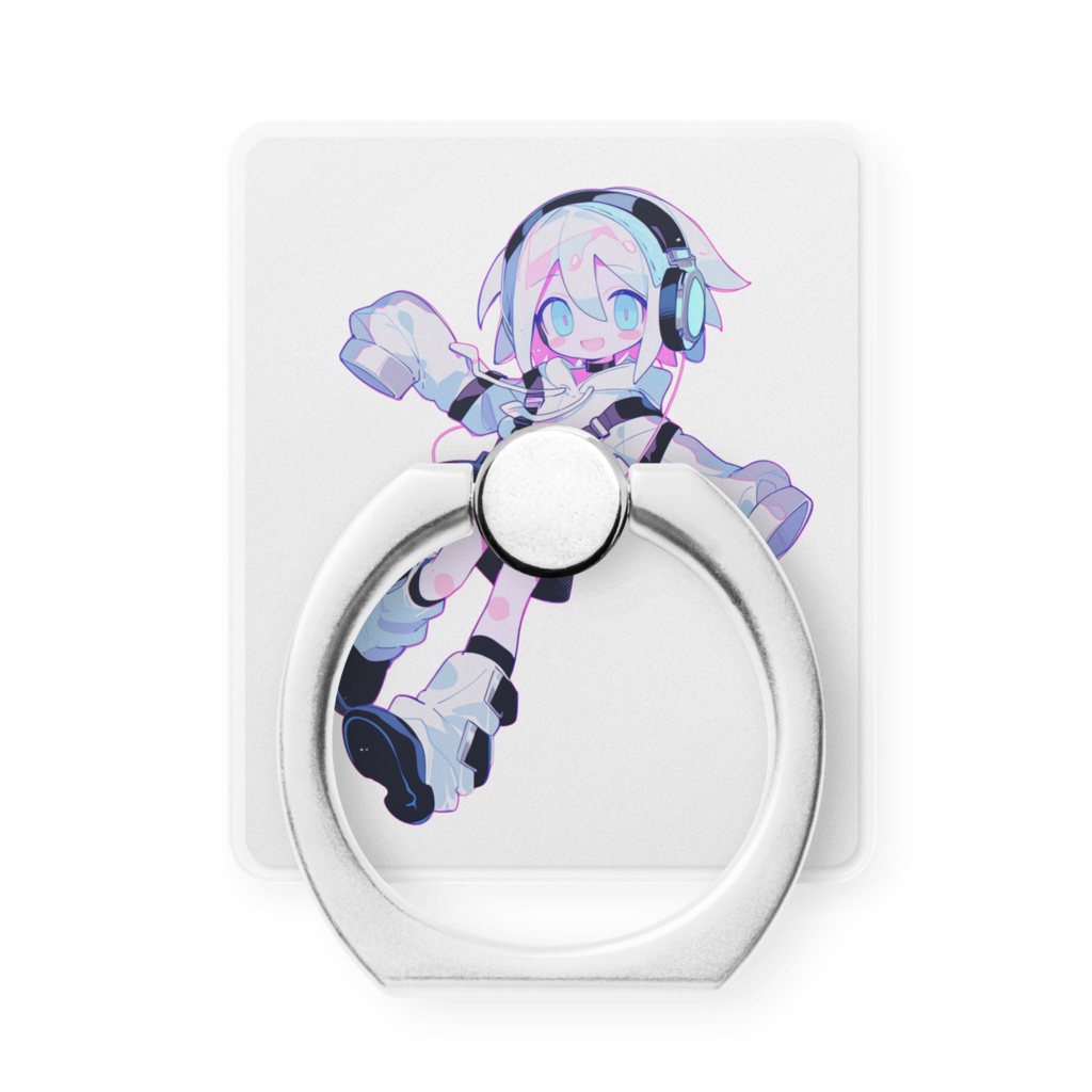 ふわふわRev.ちゃん スマホリング