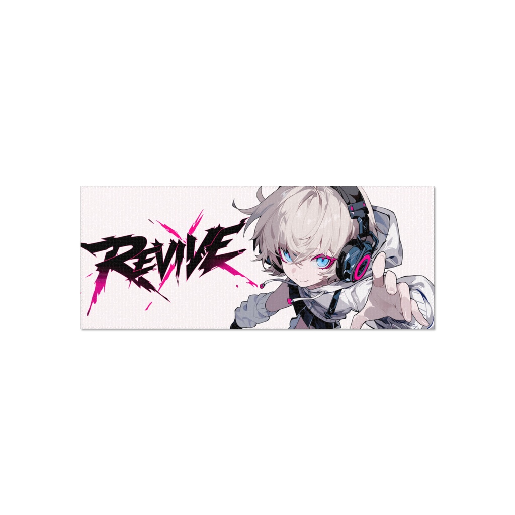 Rev.ちゃん ネオンパルス フェイスタオル