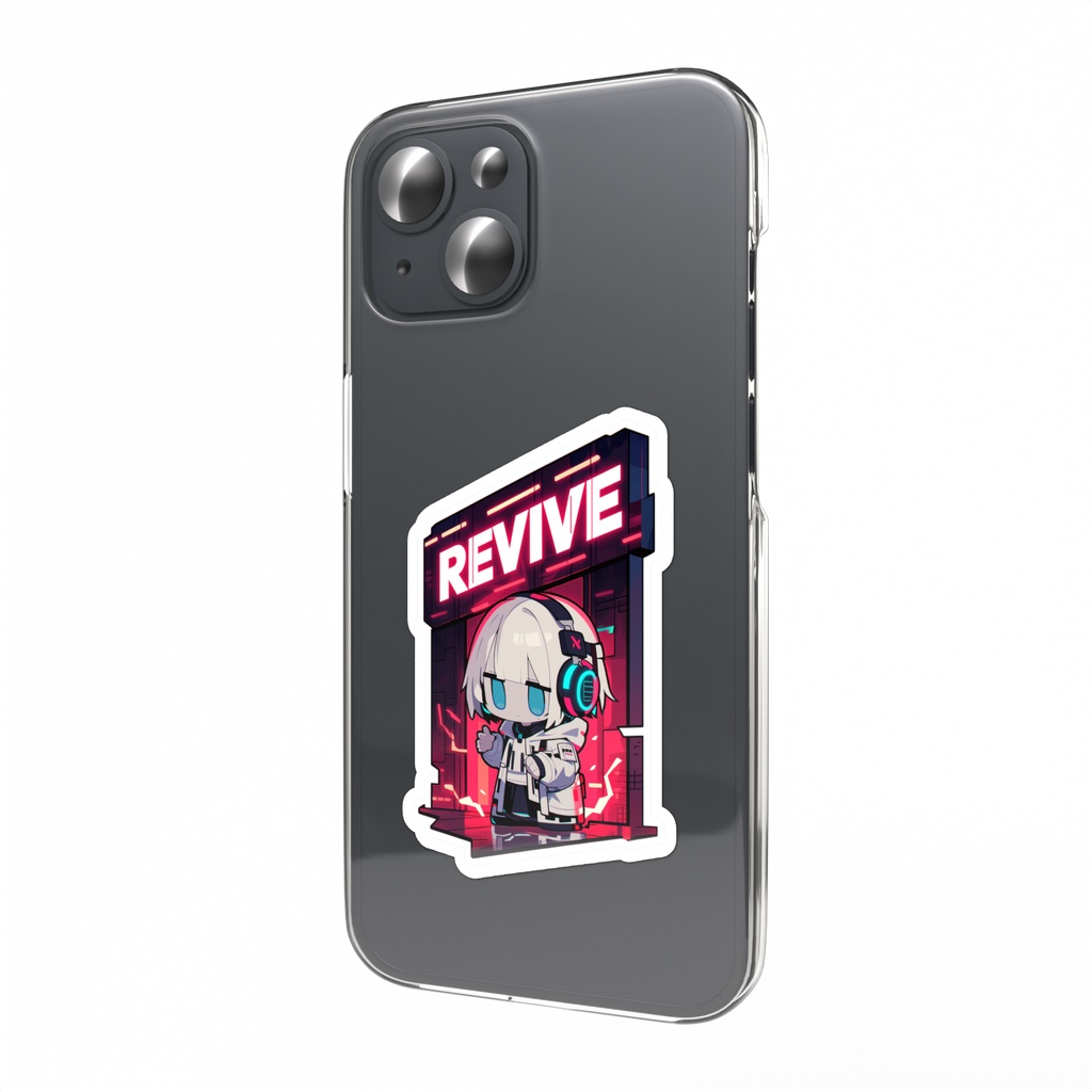 潜入捜査!?Rev.ちゃん スマホステッカー