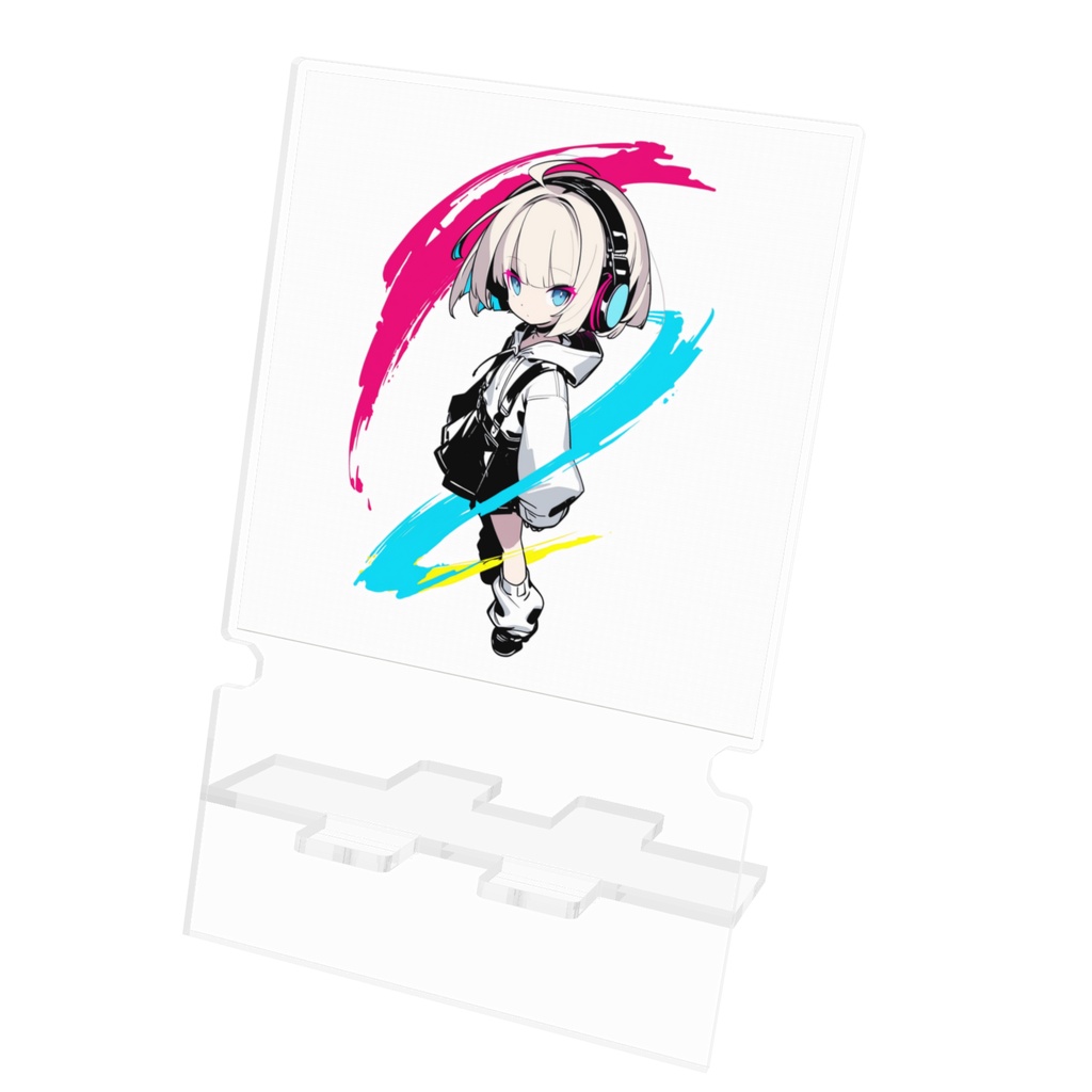 Rev.ちゃんブラシストロークver.　アクリルスマホスタンド