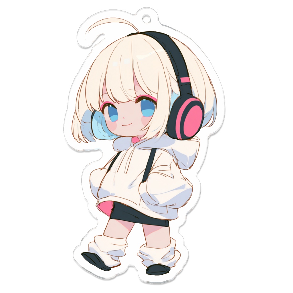 Rev.ちゃん　お散歩アクリルキーホルダー70mm