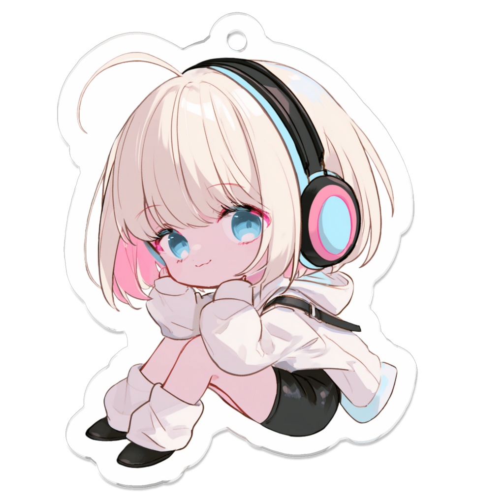 Rev.ちゃん　見守りアクリルキーホルダー（コーティング）