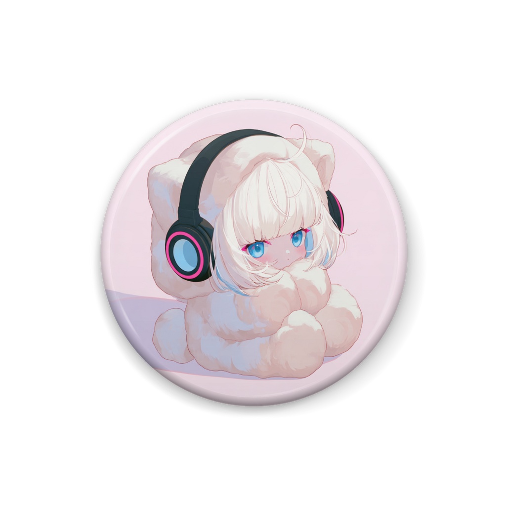 キグルミRev.ちゃん缶バッジ