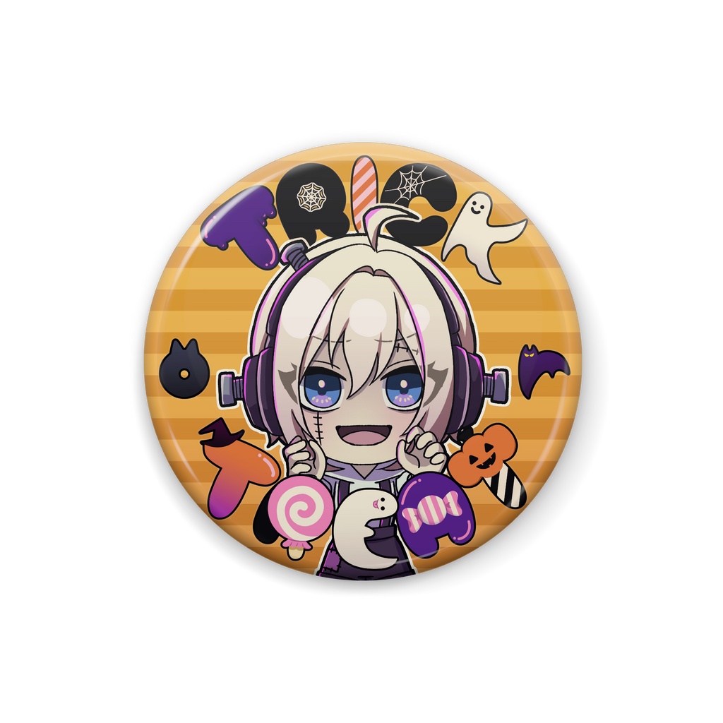 ハロウィンRev.ちゃん缶バッジ