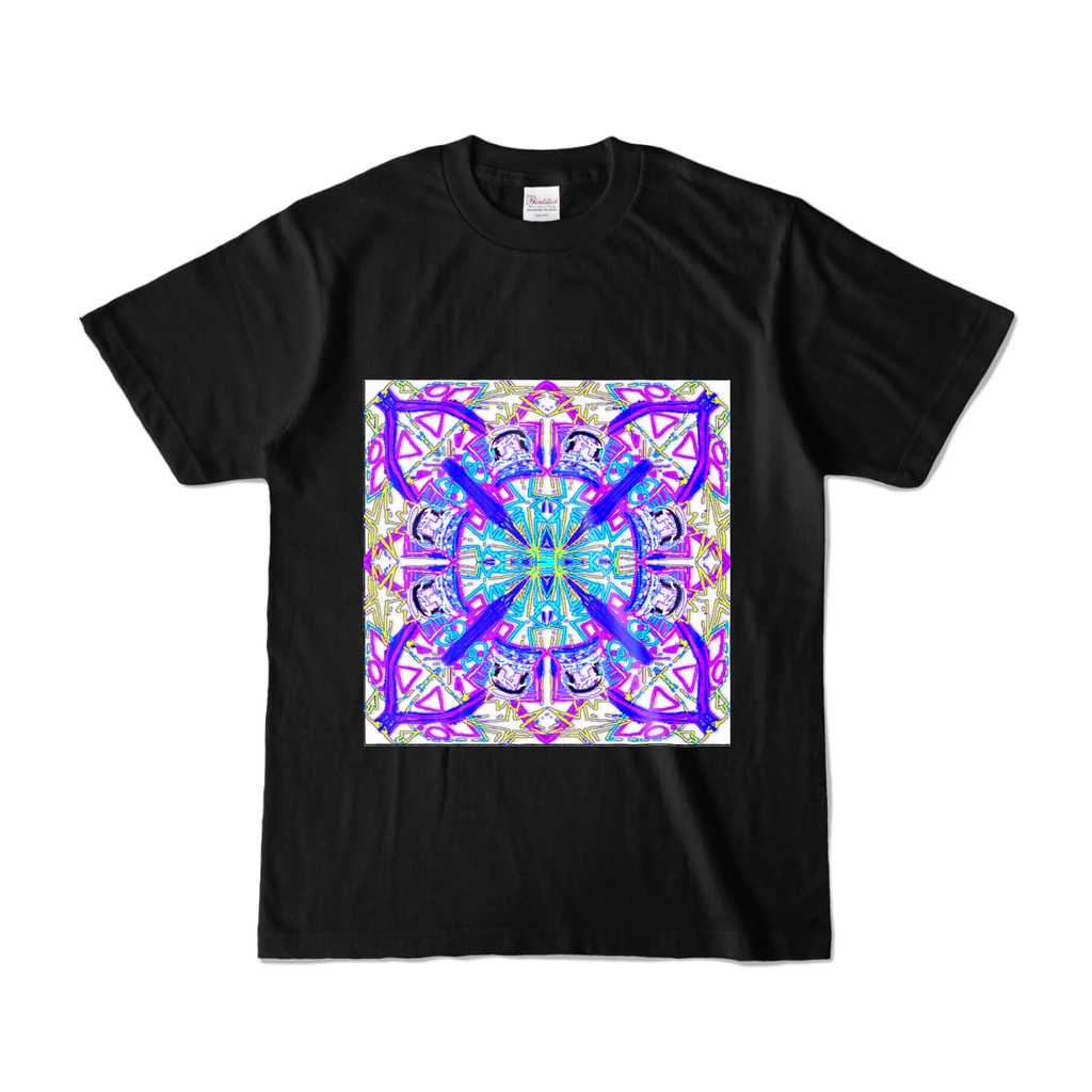 隠れRev.ちゃんTシャツ　黒