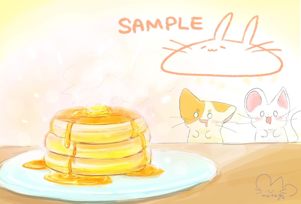 【ぱんけーき】