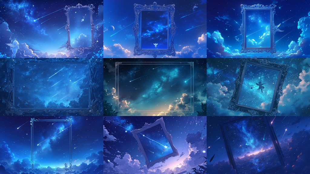 流星と天使〖 横 型 〗