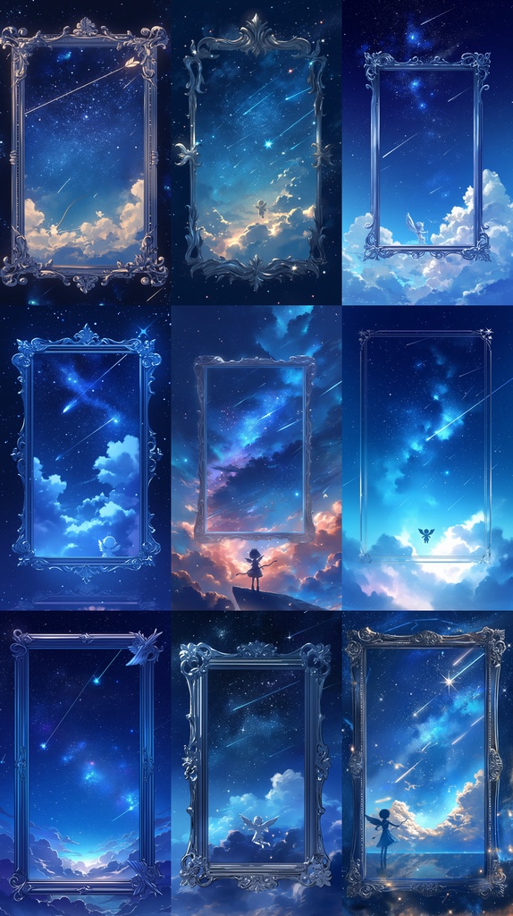 流星と天使 〖 縦 型 〗