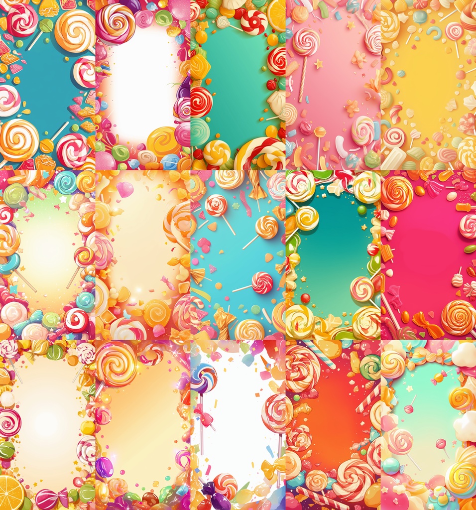 ロリポップキャンディー 縦型 スマホ 背景