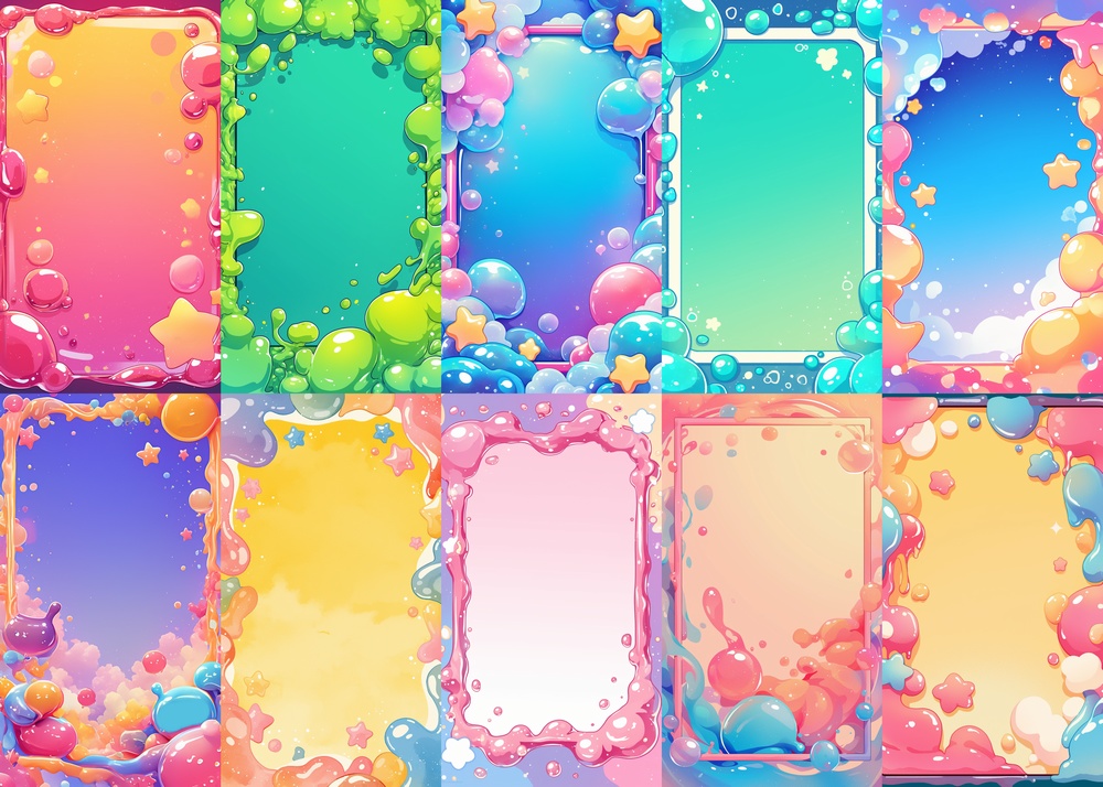 スライム 縦型 スマホ 背景