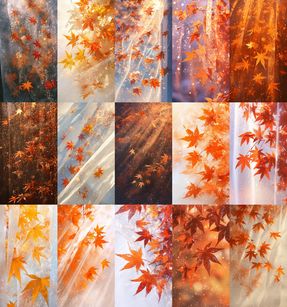 もみじ 縦型 スマホ 背景 45枚