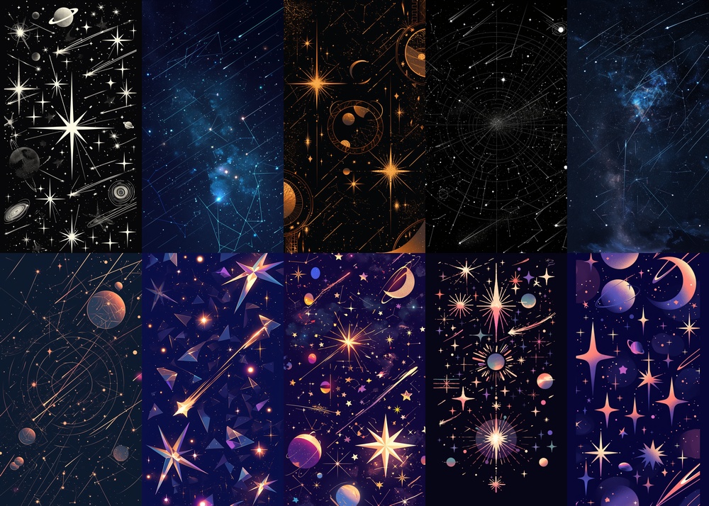 衛星&惑星 縦型 スマホ 背景 20枚