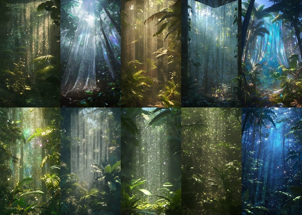 ジャングル 縦型 スマホ 背景 40枚