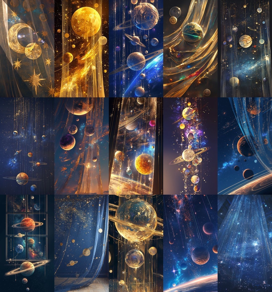 太陽系 縦型 スマホ 背景 128枚