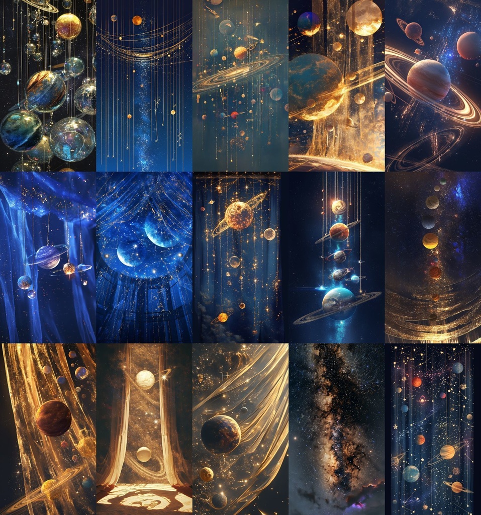 太陽系 縦型 スマホ 背景 128枚