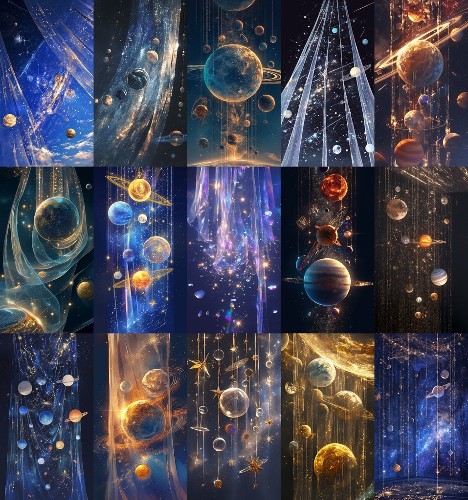 太陽系 縦型 スマホ 背景 128枚