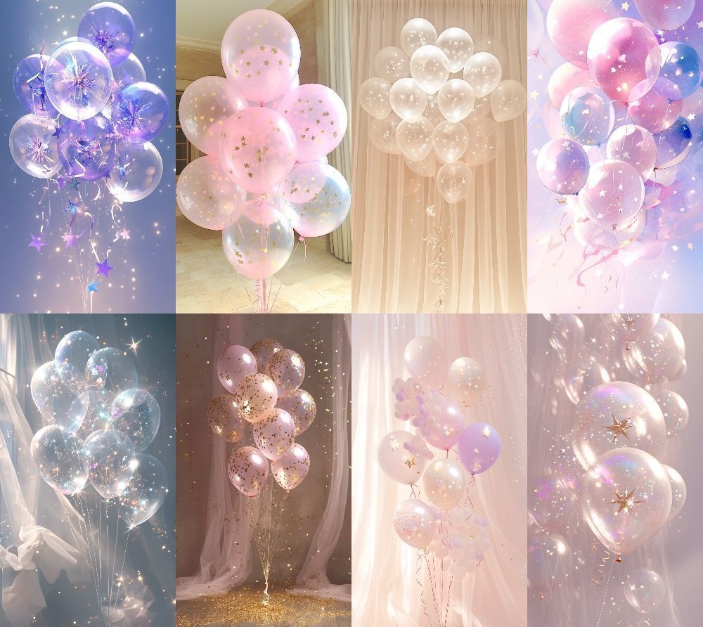 風船 縦型 スマホ 背景 28枚